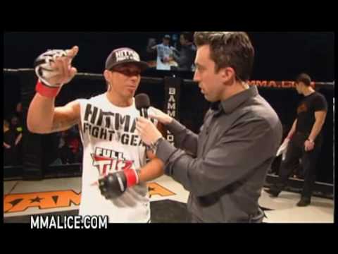 War Machine Post fight Interview at BAMMA 3 - Talks MMA Future
