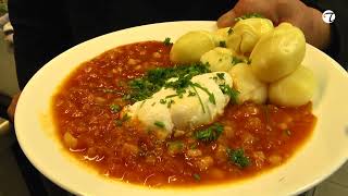 Verlorene Eier „Erzgebirgische Art" oder Pochierte Eier mit Tomatensoße á la "DDR" Verlorene Eier „Erzgebirgische Art" oder Pochierte Eier mit Tomatensoße á la "DDR"