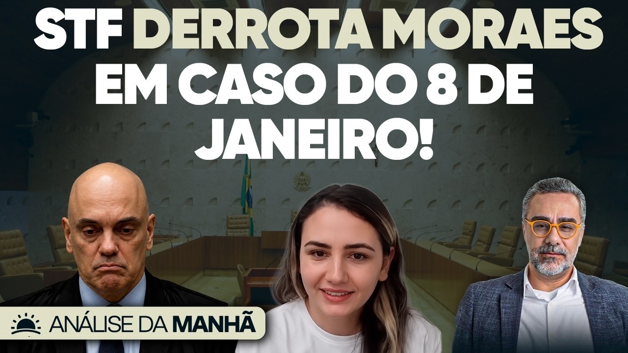 Moraes Perde no STF e Réus do 8 de Janeiro Ganham!