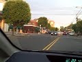 Driving down Main Street in Manasquan, NJ, on the famed Jersey Shore.