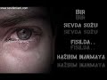 hüzünden güzel bi şarkı ve benim ilk paylaşımım umarım beğenirsiniz..!