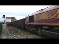 66018 on 6E41, 16:56, Penyffordd - Healey Mills empty MEAs