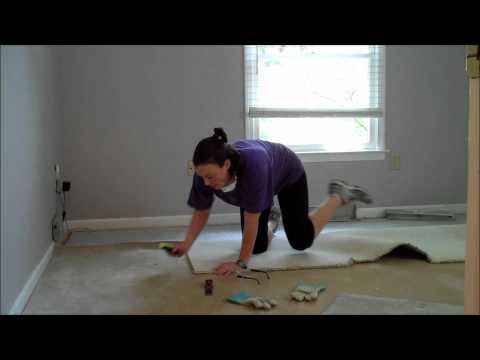 how to remove carpet