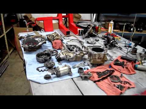 how to rebuild a yamaha rhino motor