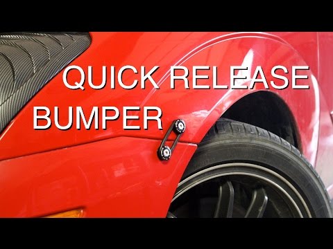 DIY: Install Quick Release Bumper Fasteners