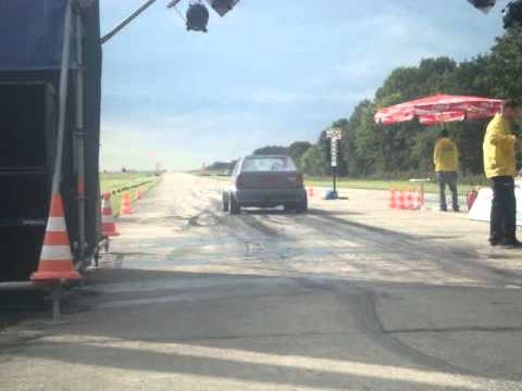 CSG Polo R32 Turbo 4 Motion 10,62 / 215kmh VS BMW V8 GRW Season End 2010
