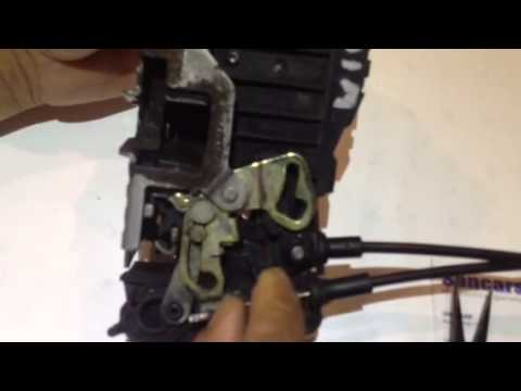 Mercedes ML W163 door lock actuator repair.