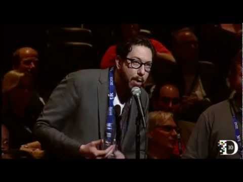 Joshua Topolsky - Ari Emanuel yelling at josh topolsky because josh was asking a qustion wich Ari didn't like.