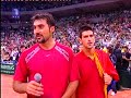 ジョコビッチ ＆ Zimonjic post match interview