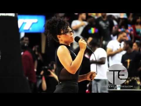 Elle Varner Performs US National Anthem & Talks Sophomore CD