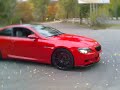 BMW M6 Hell rot