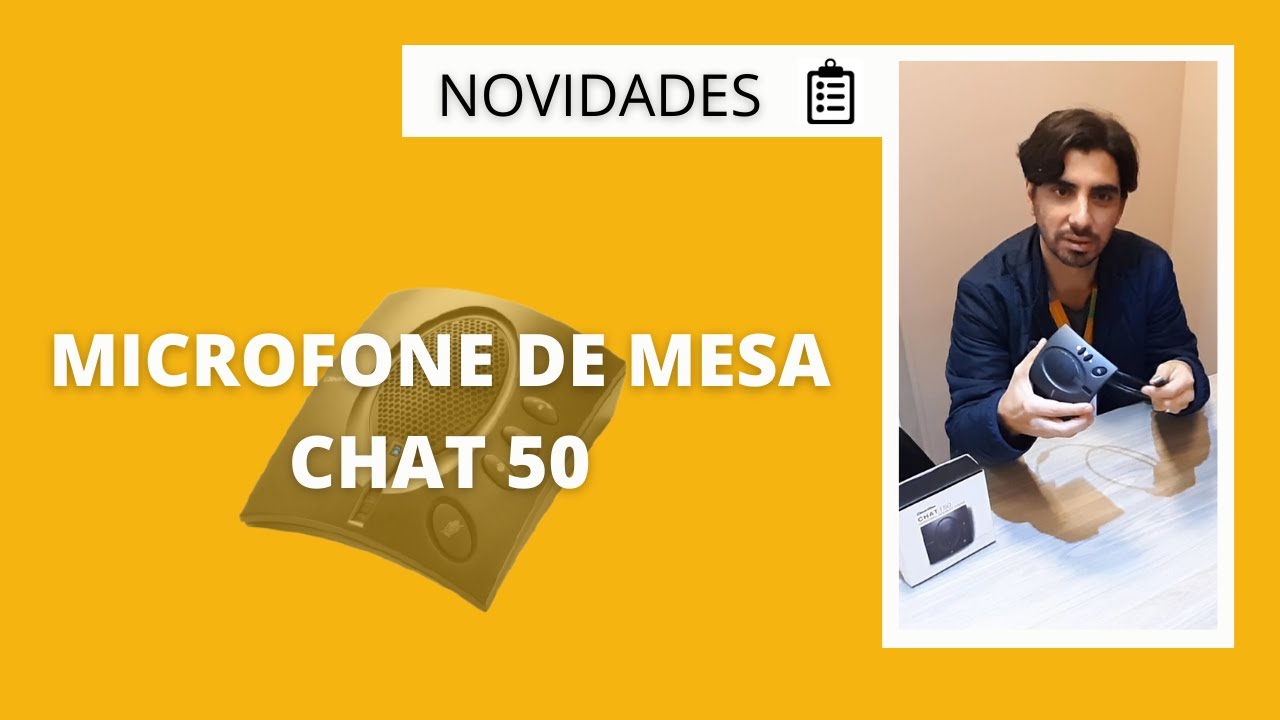 Microfone de mesa CHAT 50 - ClearOne