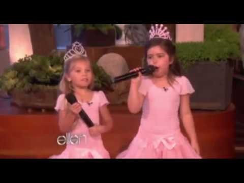 LITTLE GIRLS RAPPING @ ELLEN DEGENERES SHOW!!!!!!!!