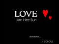 L-O-V-E Nat King Cole (sang by Kim Hee Sun)