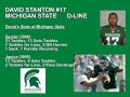 David Stanton Michigan State D-Tackle Highlight Video