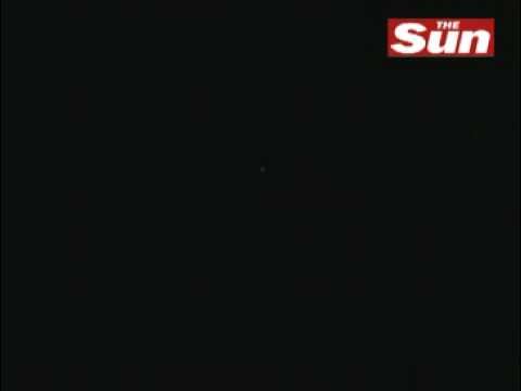 UFO red beam England