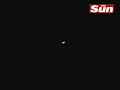 UFO red beam England UFO red beam England