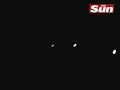 UFO red beam England