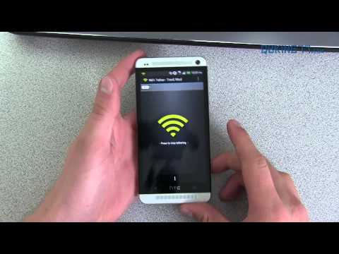 how to turn htc one v into hotspot
