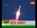Soyuz spacecraft on its way to ISS