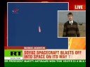 Soyuz spacecraft on its way to ISS