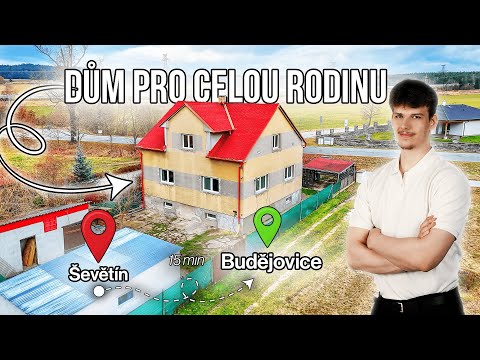 Video Prodej rodinného domu 175 m², pozemek 438 m² Na braňkách, Ševětín