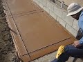 Egald Construction & Concrete #6 - Edge Finishing Egald Construction & Concrete #6 - Edge Finishing