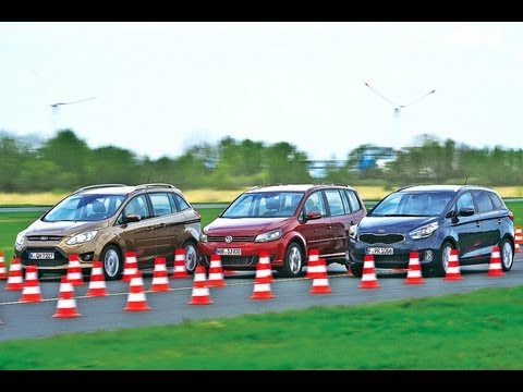 Kia Carens vs. VW Touran vs. Ford Grand C-Max Kia Carens vs. VW Touran vs. Ford Grand C-Max