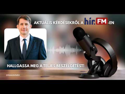 Magyar Hangok (Hír FM) - Interjú dr. Pásztor Bálinttal, a VMSZ elnökével-cover