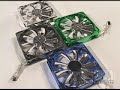 #537 - Ultra 80 & 120mm Titanium Finish Fans #537 - Ultra 80 & 120mm Titanium Finish Fans