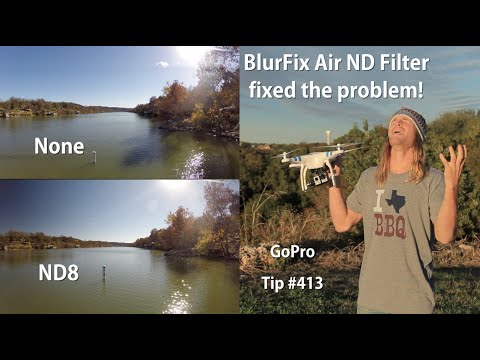 how to fix uv filter to camera