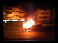 burning bus   incendio de autobus   cumanasucre venezuela  
