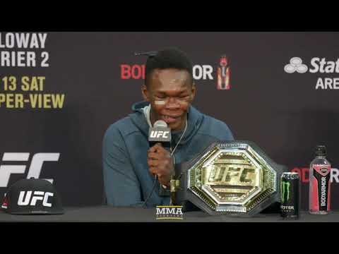 UFC 236: Israel Adesanya Post-Fight Press Conference - MMA Fighting