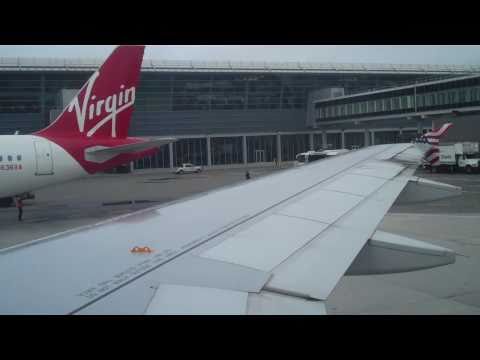 virgin america - A clip of the plane taking off from Los Angeles, CA and landing in New York, NY plus a short clip of Times Square.