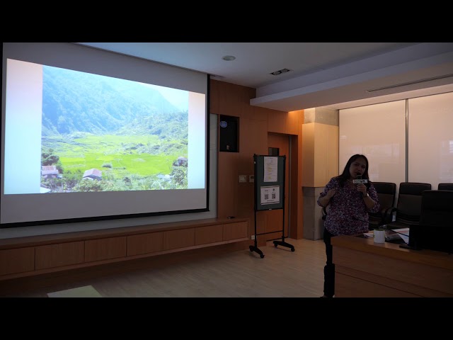 Foresight Forum - Toward Sustainability Transition Driven by Climate Change: The Opportunities for East Asia -  Dr. Leah Abayao - 2018august