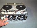 Nagra III #8607 analog tape recorder demonstration