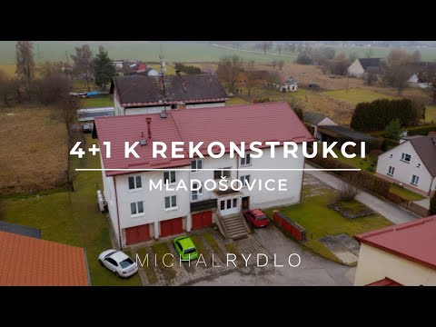 Video Prodej bytu 4+1, 80 m² s garáží - Mladošovice