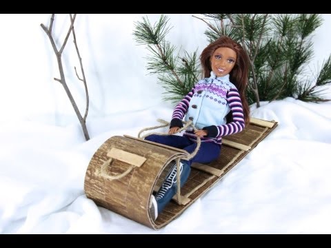 How to Make a Doll Sled