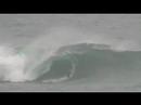 Surfing the big waves of Cyclone Helen.
