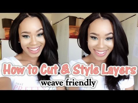 how to trim weave