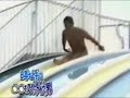 toboggan funny accident toboggan funny accident