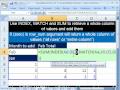 Highline Excel Class 45: INDEX function&MATCH function 12 Unusual Examples