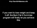 Burn Fat 4 Dummies Exposed