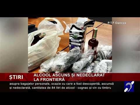 Alcool nedeclarat la frontieră