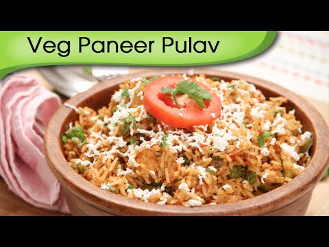 Veg Paneer Pulav | Cottage Cheese With Rice | Main Course Rice Recipe By Ruchi Bharani