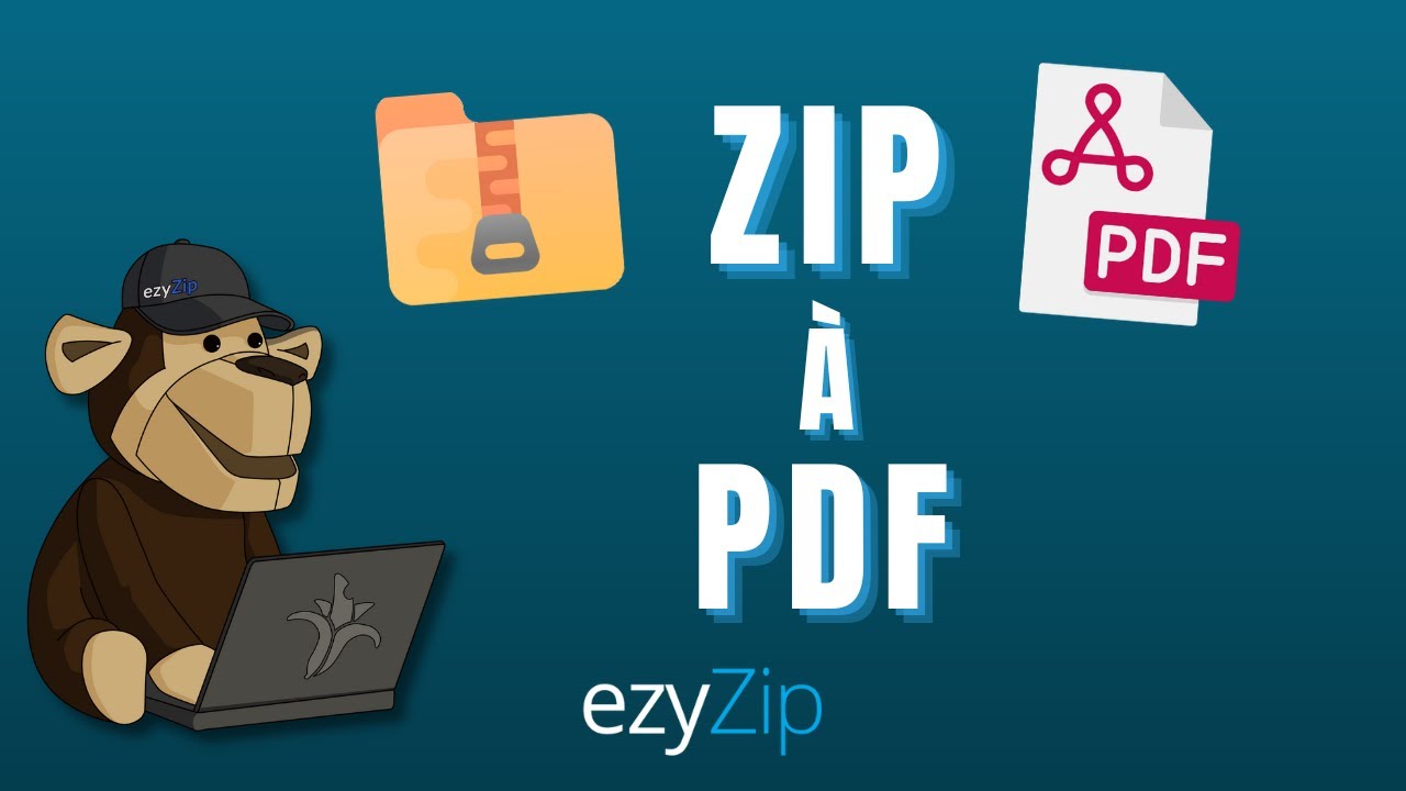 Conversor ZIP para PDF Online (Sem Limites!) ezyZip