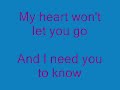 I miss you- hannah montana +lyrics