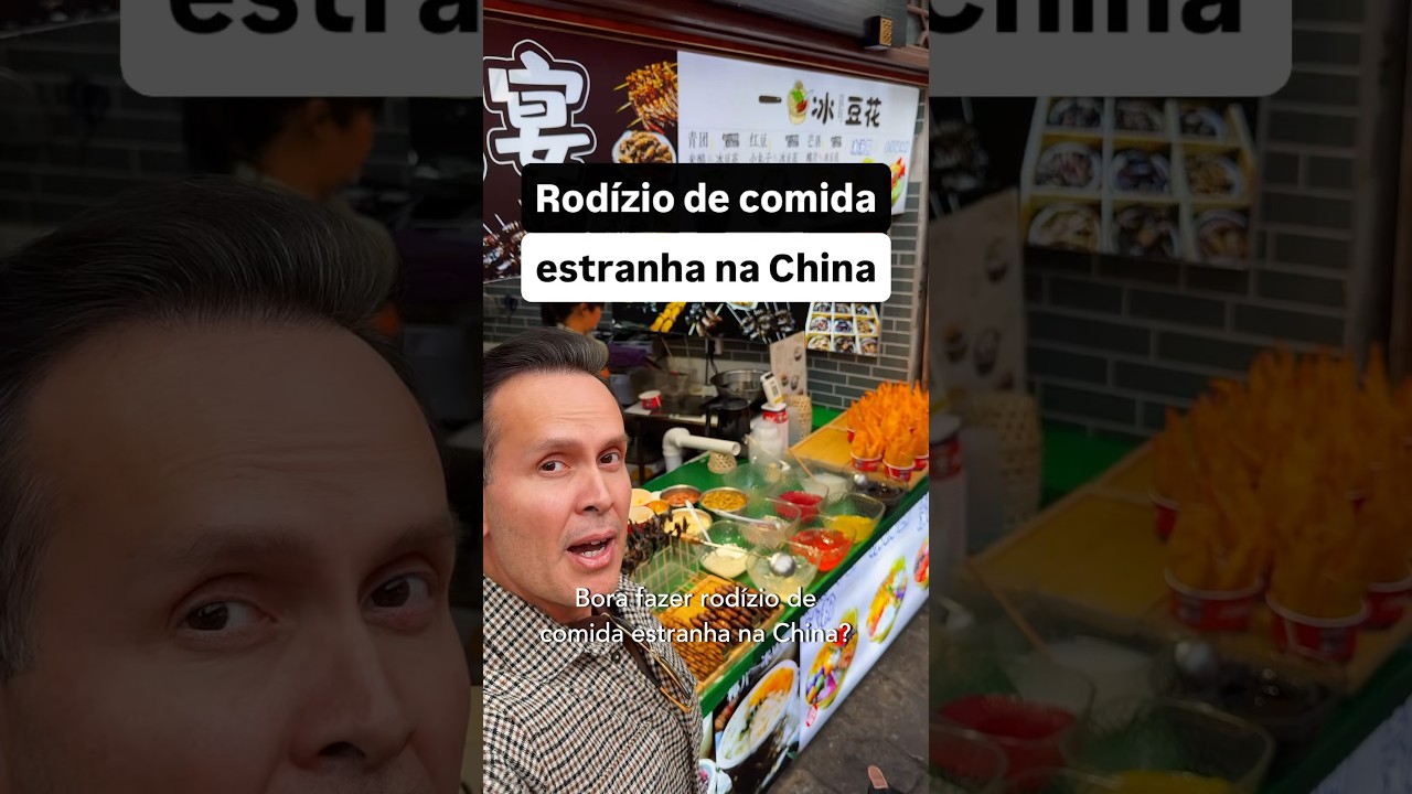 Rodízio de comida estranha na China
