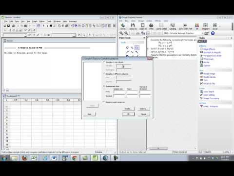 how to test for equal variance for t test