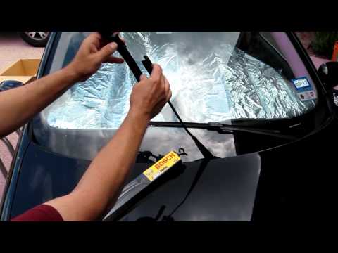 how to adjust windshield wiper blades